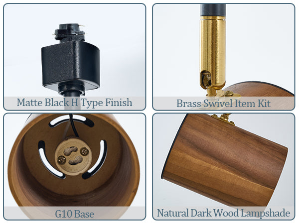 Modern H Type Track Lighting