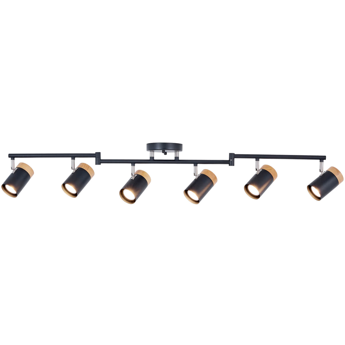 Natural Wood Track Lights