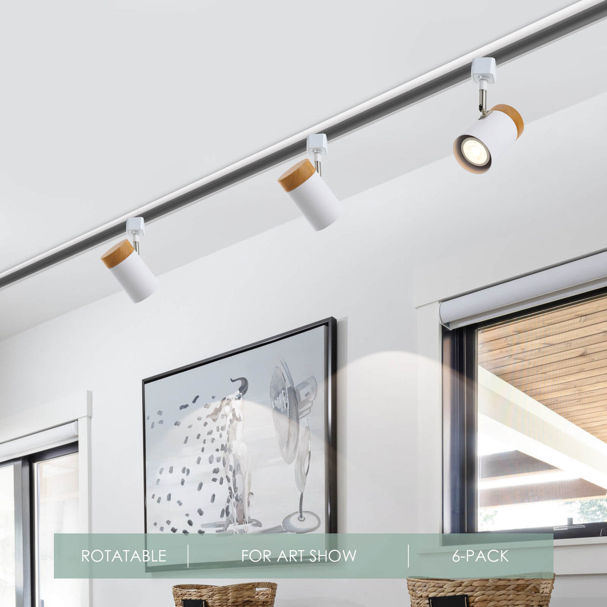 H Type 6 Track Lighting Heads